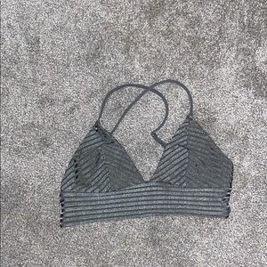 Green Strappy Bathing Suit